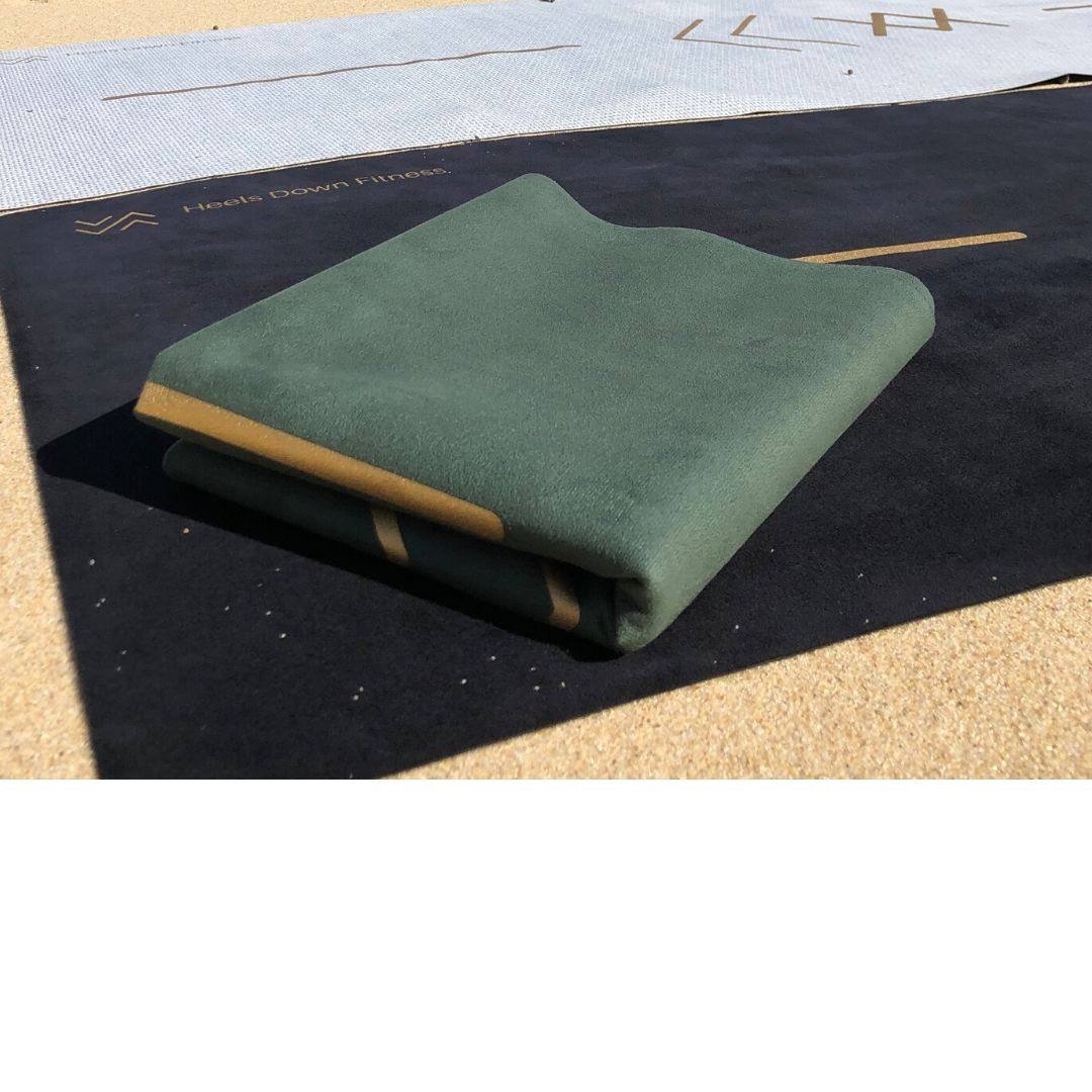 BLACK - Foldable Eco Friendly Yoga Mat